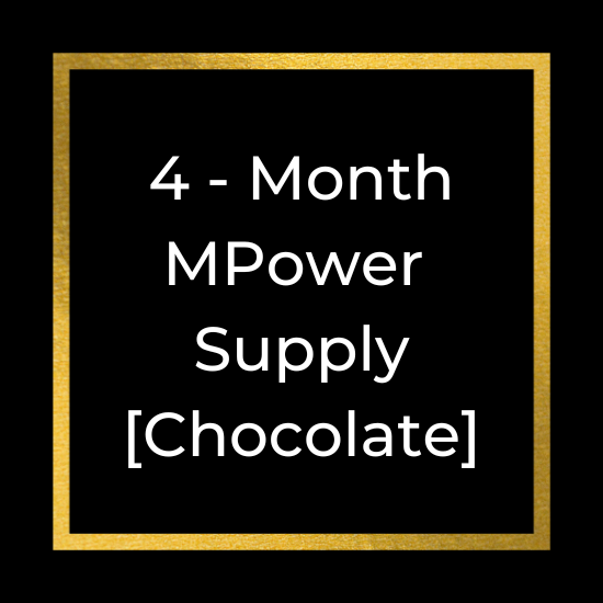 4-MONTH SUPPLY CHOCOLATE MPOWER