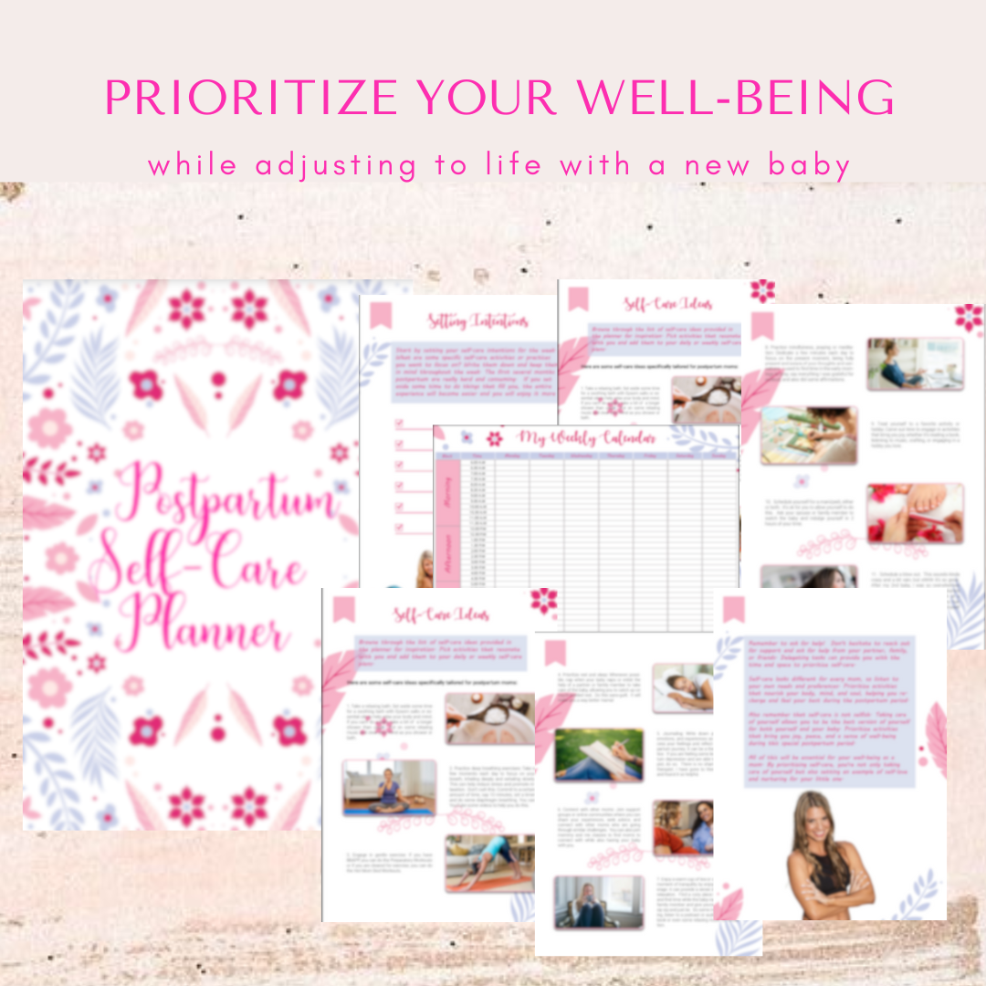 Postpartum Self-Care Planner