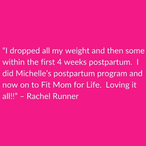 testimonial for Postpartum weight loss plan