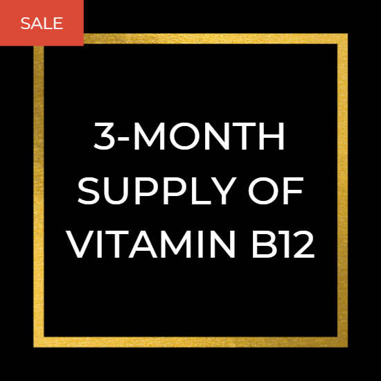 [25% OFF] 3-MONTH SUPPLY OF VITAMIN B12